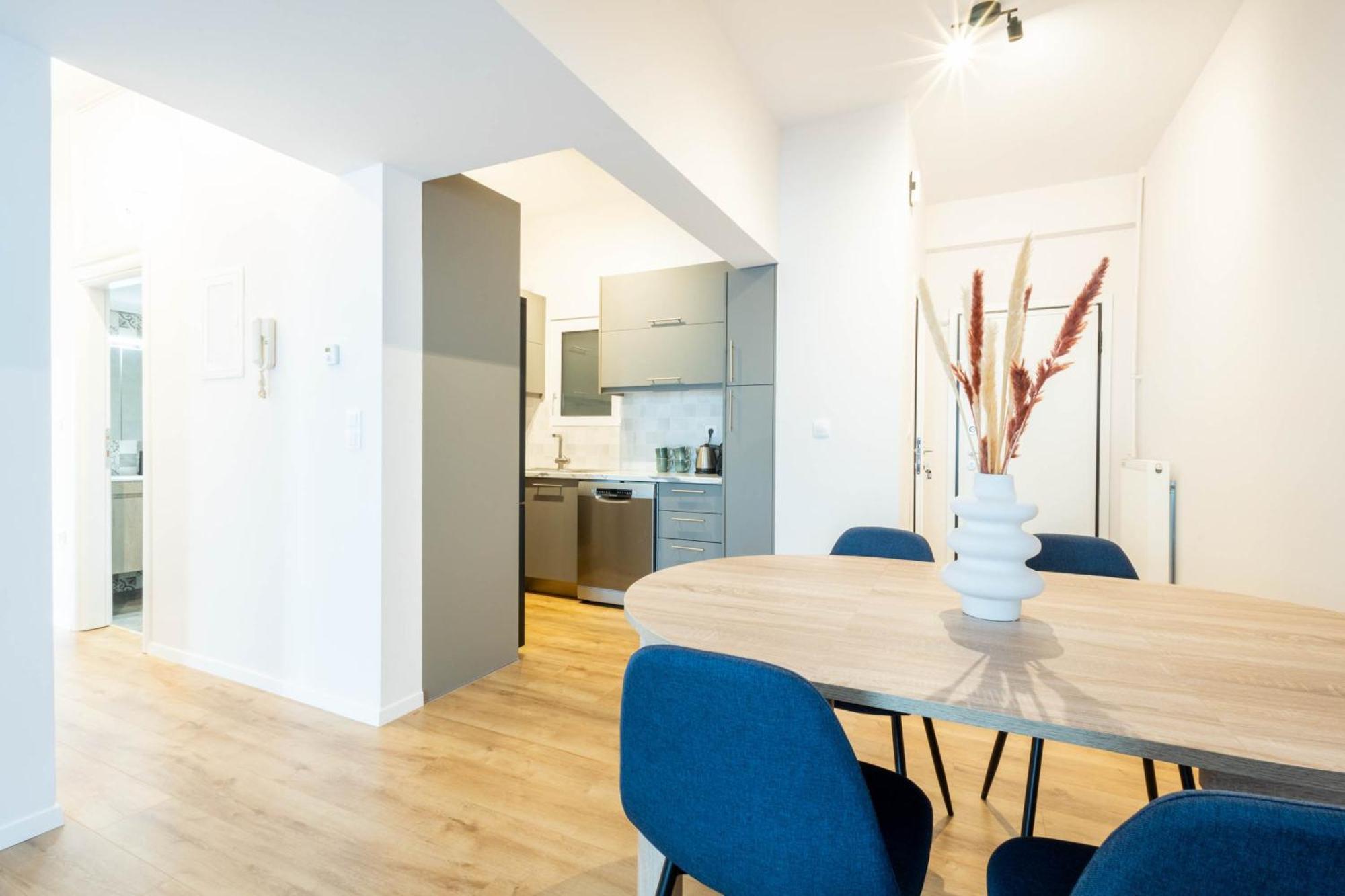 Urban Comfort 2 Bdrm Next To Metro Athene Buitenkant foto